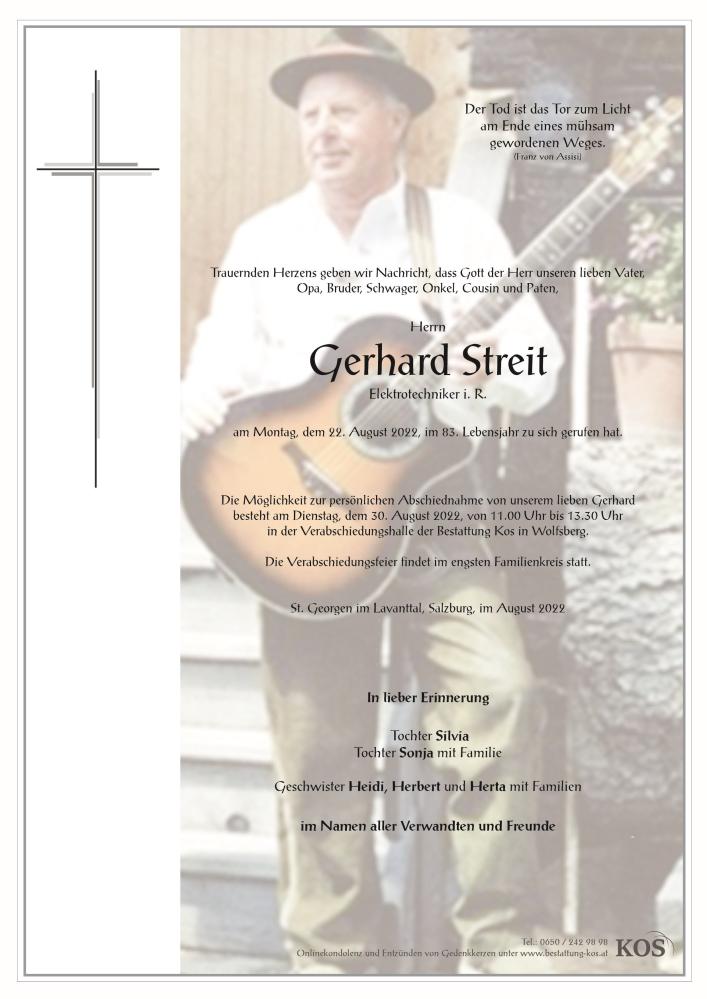 Gerhard Streit